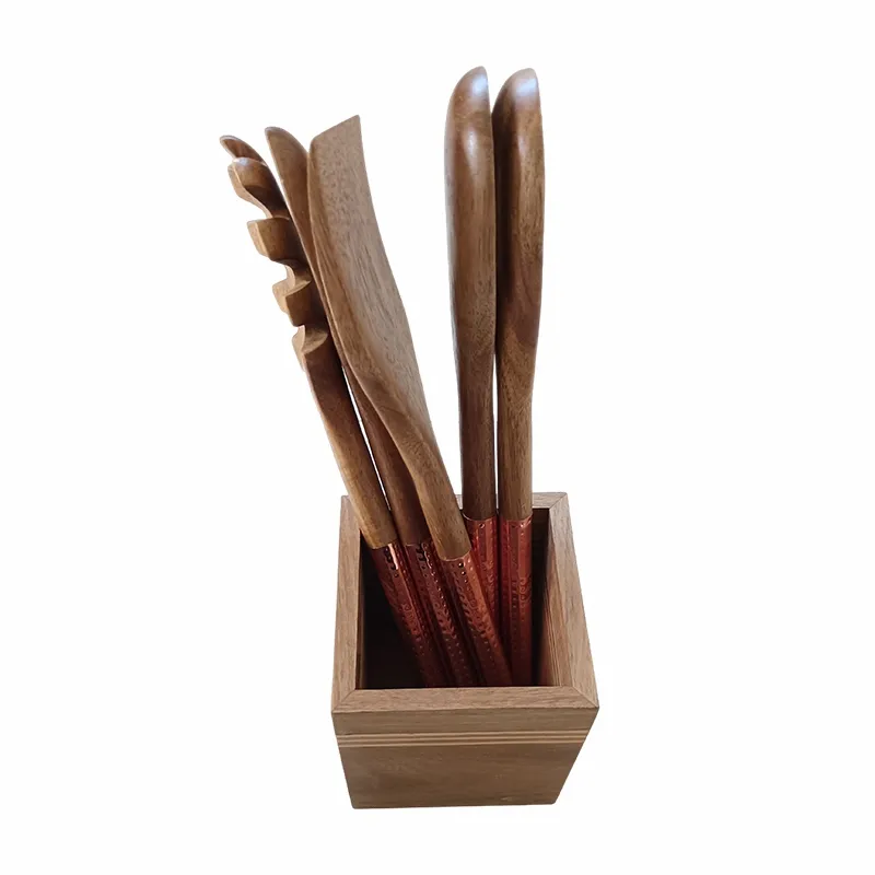 Acacia Wood Spoon Set
