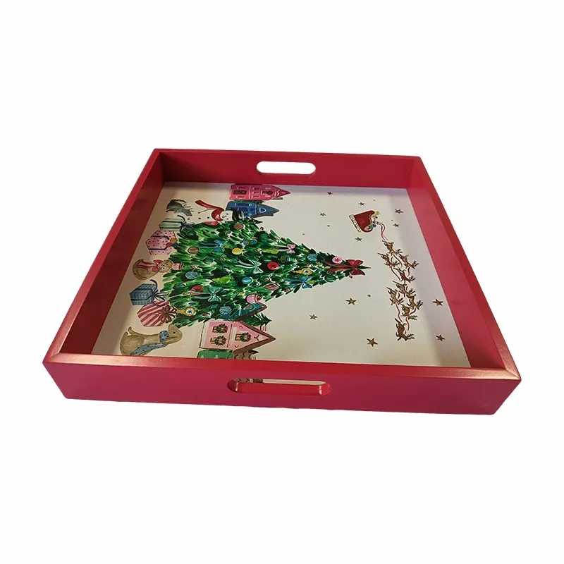 Oak Wood Tray
