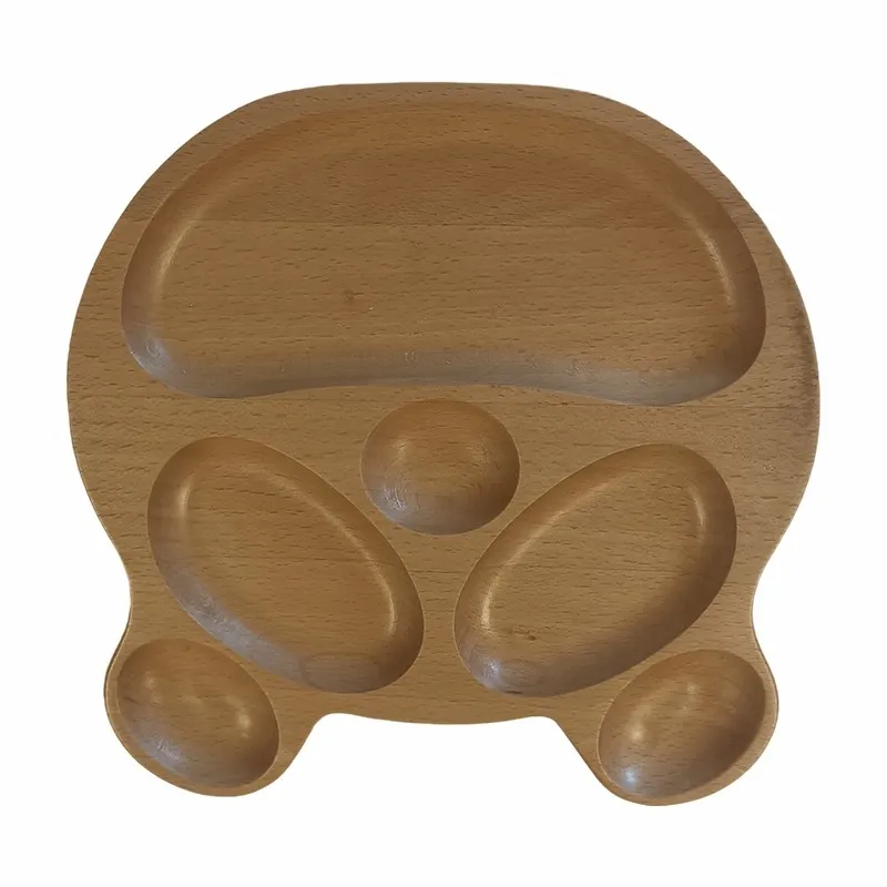 Wooden Animal Plates Wooden Animal Plates